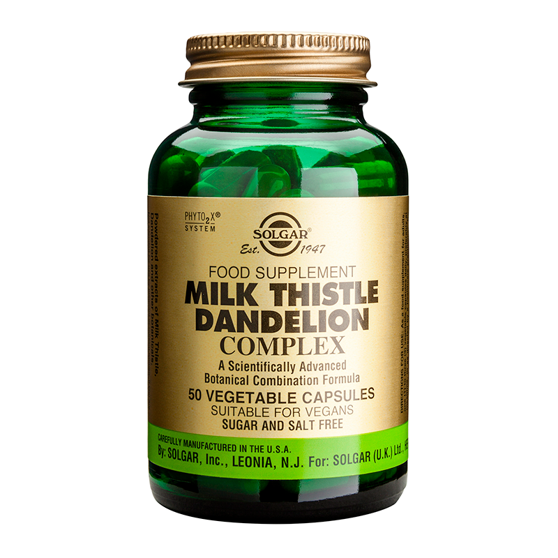 MILK THISTLE/DANDEL.COMPL.50VCAPS