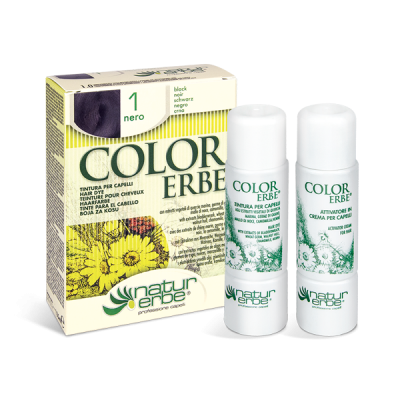 COLOR ERBE 01 ΜΑΥΡΟ 135ML