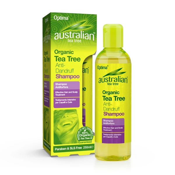 AUSTRALIAN TEA-TREE ANTI-DANDRUFF SHAMPOO 250ML