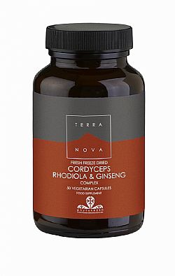 CORDYCEPS RHODIOLA&GINSENG 50CAPS