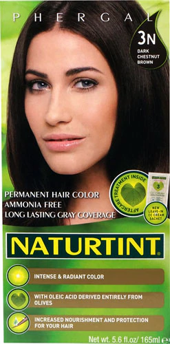 NATURTINT 3Ν ΚΑΣΤΑΝΟ ΣΚΟΥΡΟ 170ML