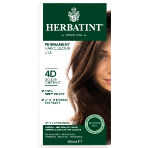 HERBATINT 4D ΚΑΣΤΑΝΟ ΧΡΥΣΑΦΙ 150ML