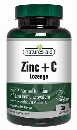 ZINC LOZENGES W VIT.C-30