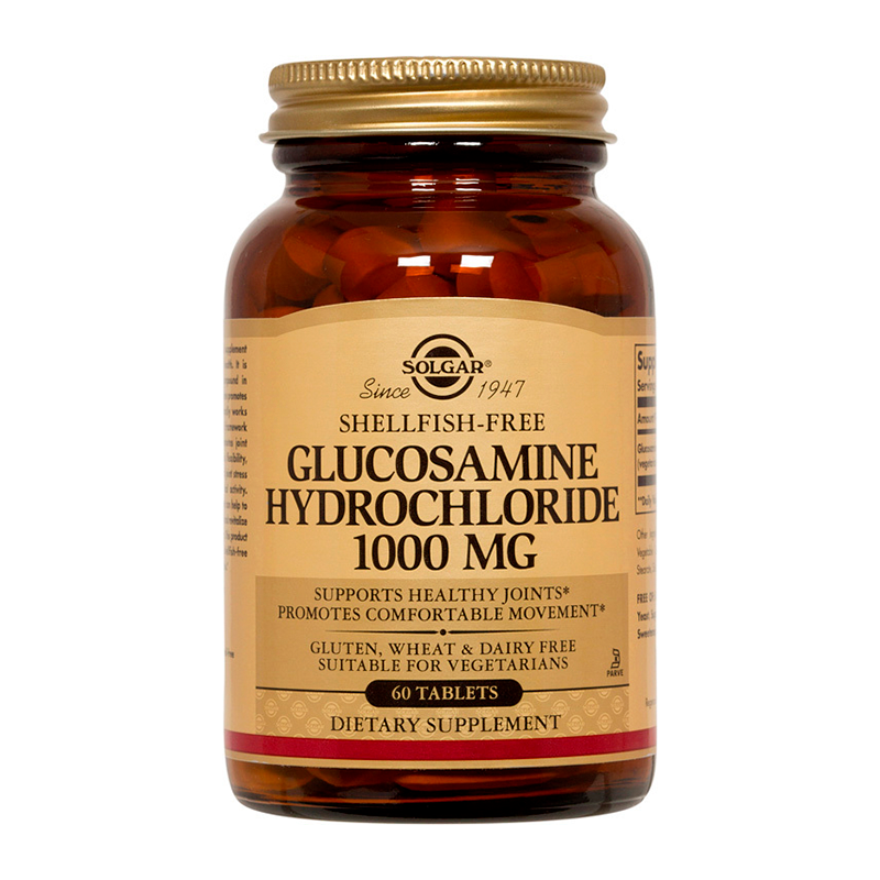 GLUCOSAMINE HYDROCHLORIDE 1000MG 60TABS