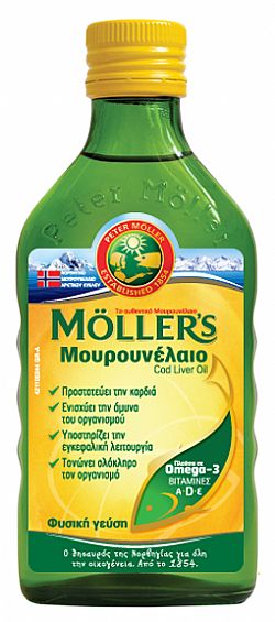 MOLLERS Μουρουνέλαιο NATURAL 250ml