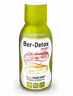 Ber Detox 250ML (Συμπλήρωμα διατροφής  με χολίνη για φυσιολογική ηπατική λειτουργία και μεθειονίνη, ινοσιτόλη, κουρκουμίνη βερβερίνη, αγκινάρα, γαιδουράγκαθο και φυτικά εκχυλίσματα)