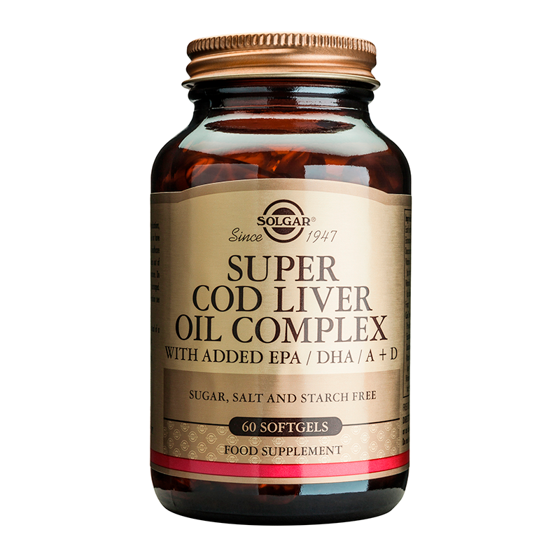 SUPER COD LIVER OIL COMPLEX 60SGELS