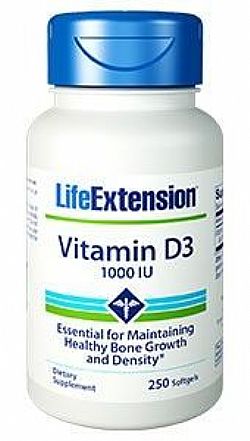 VITAMIN D3 1000IU 250SGELS