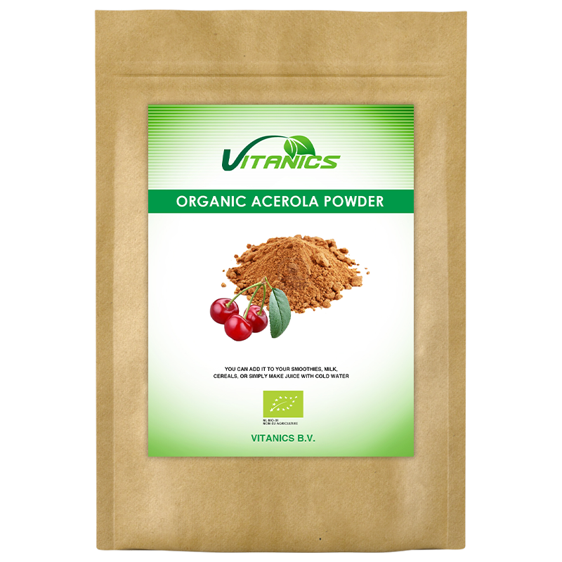 ACEROLA ORGANIC POWDER 125G (ΑΣΕΡΟΛΑ ΣΕ ΣΚΟΝΗ ΒΙΟΛΟΓΙΚΗΣ ΚΑΛΛΙΕΡΓΕΙΑΣ)